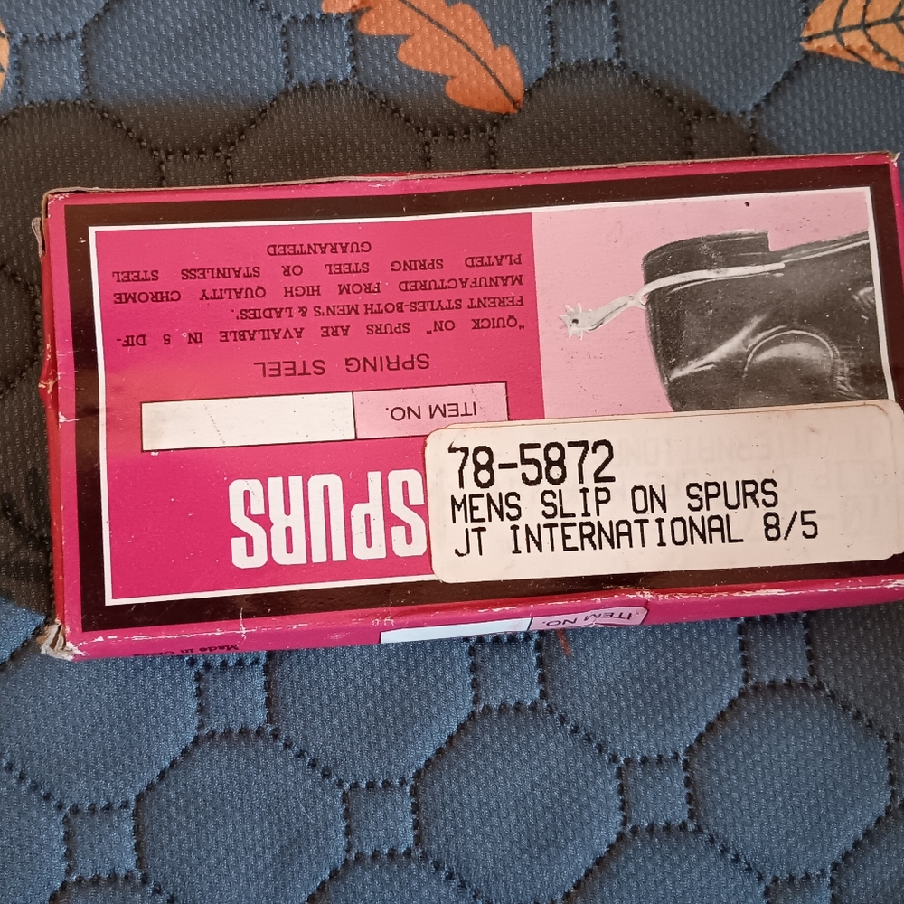 Quick On Spurs in Silver